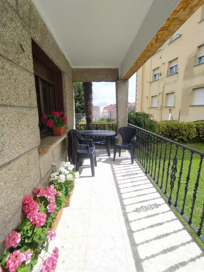 Apartamento Rua Dos Castineiros Planta Baja Apartment Sanxenxo Bagian luar foto